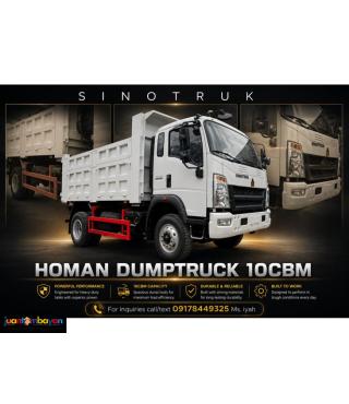 Sinotruk Homan H3 4x4 Dumptruck 10cbm
