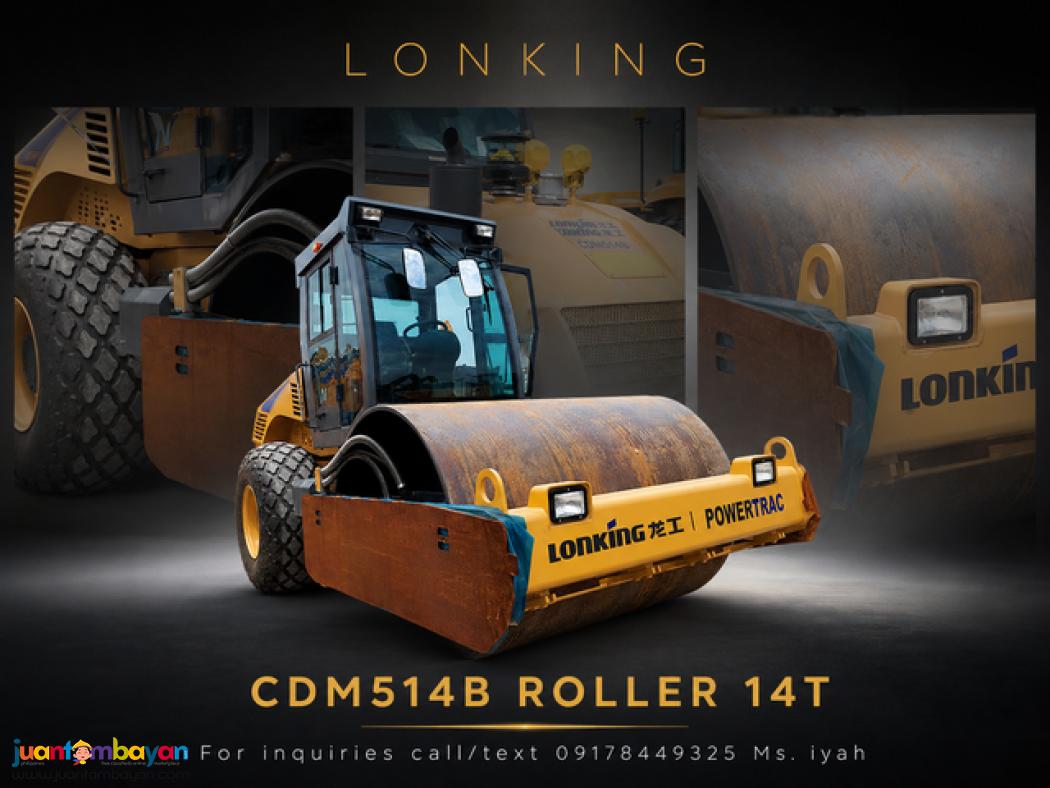 Lonking Cdm514b Roller 14T-Single Drum