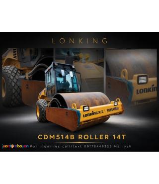 Lonking Cdm514b Roller 14T-Single Drum