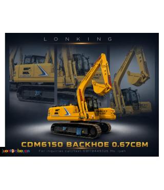 LONKING CDM6150 EXCAVATOR CRAWLER TYPE 0.67CBM