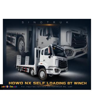 SINOTRUK HOWO NX 12W SELF LOADING TRUCK WITH 8T WINCH