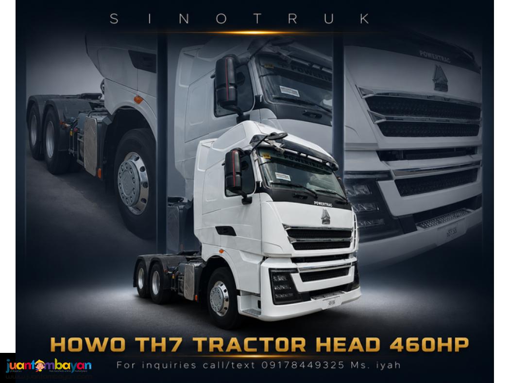 SINOTRUK HOWO TH7 10W TRACTOR HEAD 460HP E5