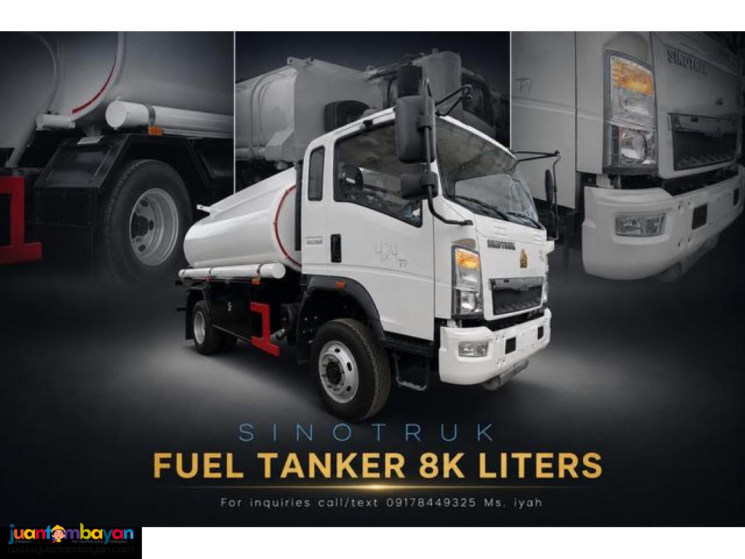 SINOTRUK 4X4 HOMAN H3 FUEL TANKER 8K LITERS