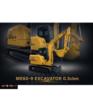 MAXPOWER ME60-9 EXCAVATOR 0.3CBM