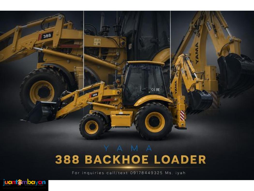 YAMA SAM388 BACKHOE LOADER 0.3CBM/1CBM