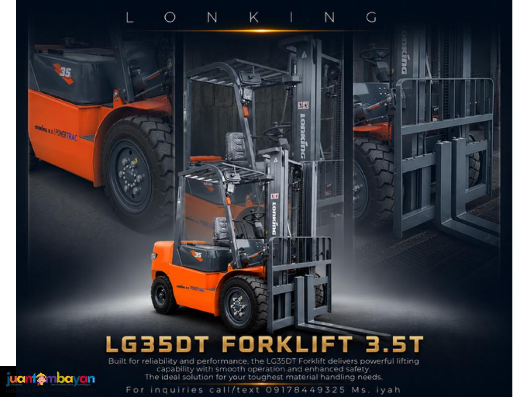 BRANDNEW LONKING LG35DT FORKLIFT 3.5T