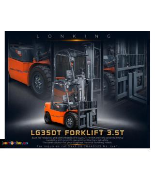 BRANDNEW LONKING LG35DT FORKLIFT 3.5T