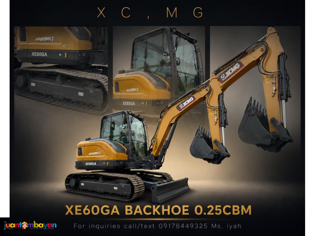 XCMG XE60GA BACKHOE 0.25CBM