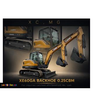 XCMG XE60GA BACKHOE 0.25CBM