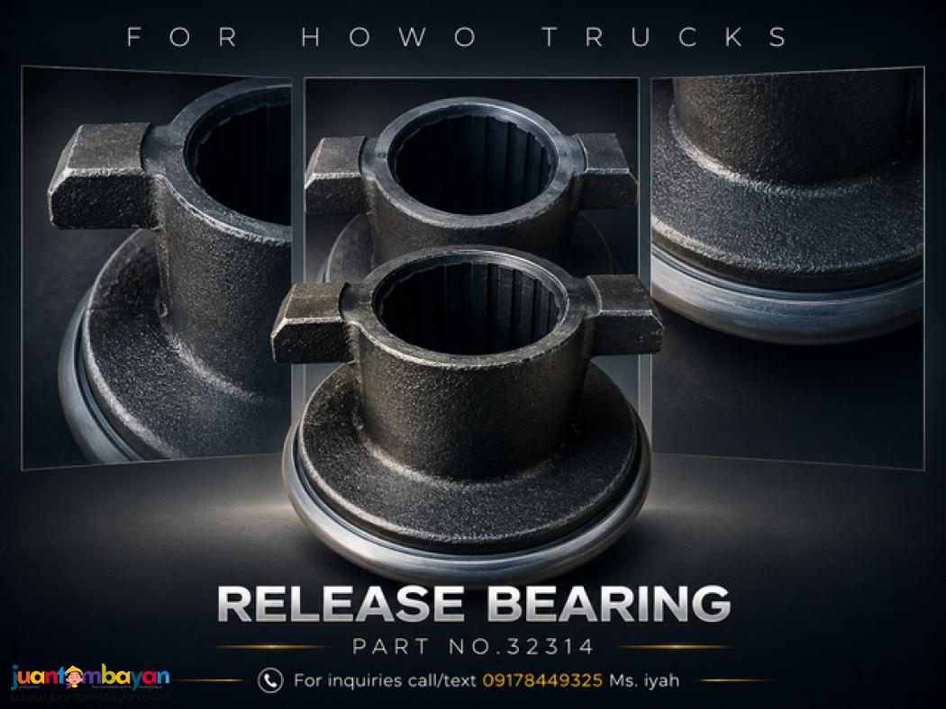 RELEASE BEARING FOR HOWO TRUCKS
