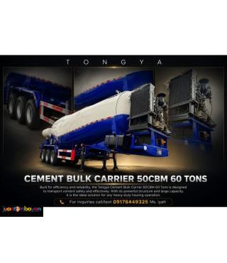TONGYA CEMENT BULK CARRIER TRI AXLE 50CBM 