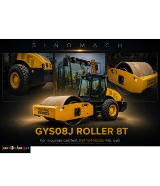 SINOMACH GYS08J VIBRATORY ROLLER - 8 TONS