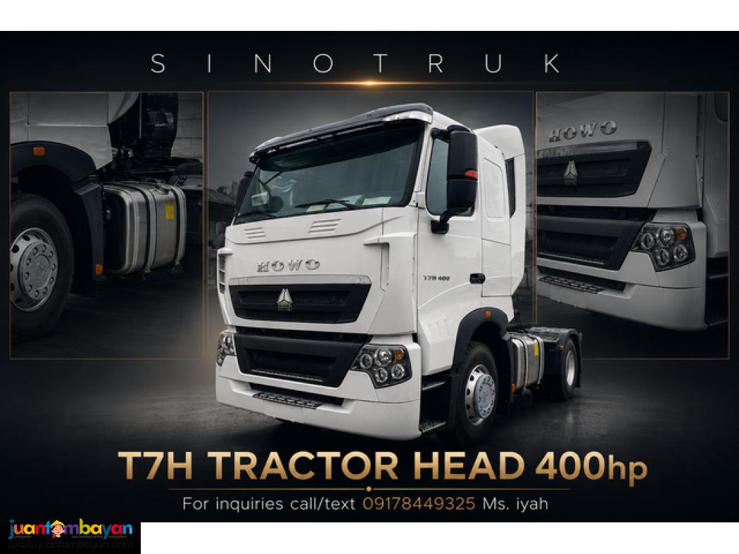 SINOTRUK HOWO T7H TRACTOR HEAD 400HP