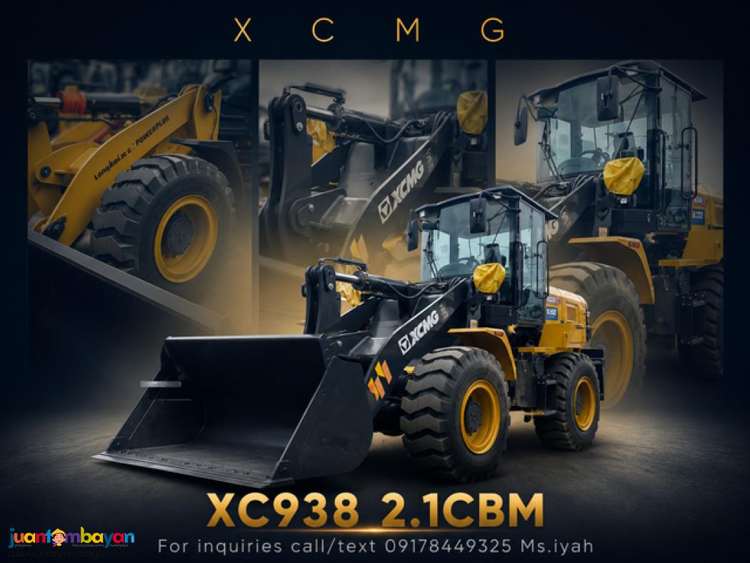 BRANDNEW  XCMG WHEEL LOADERS (2.1, 2.6, 3.0CBM)