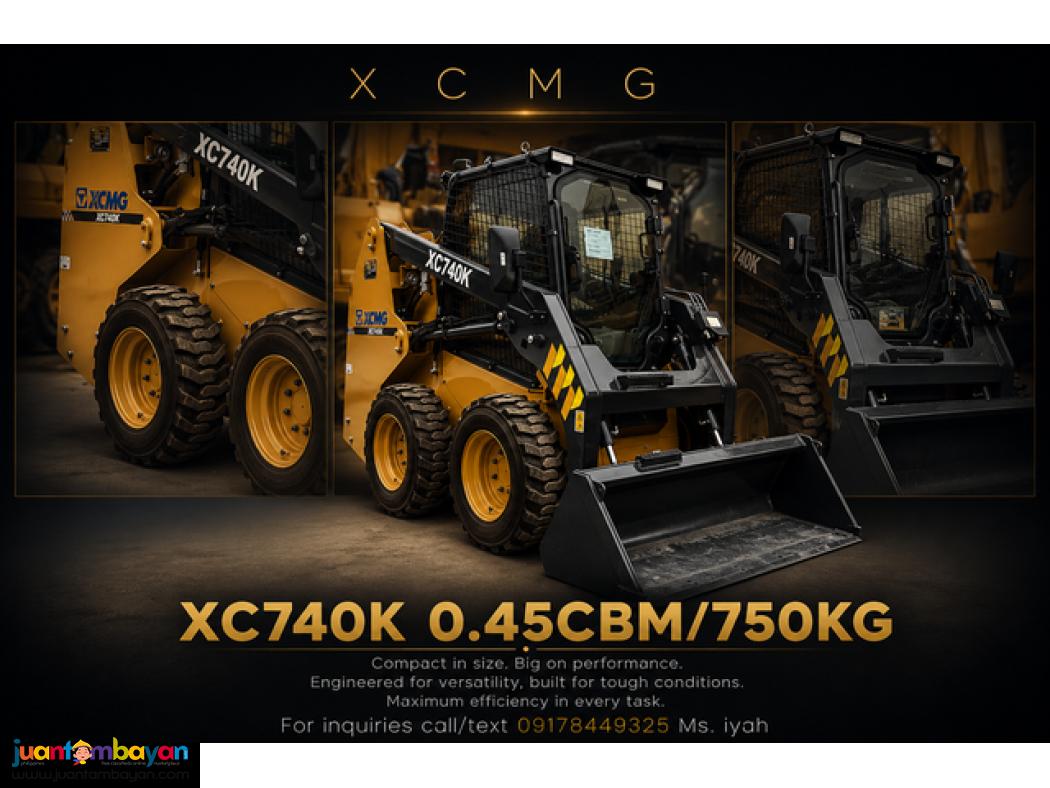 XCMG XC740K SKID LOADER 0.45CBM/750KG