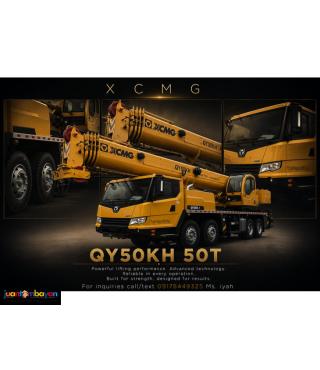 XCMG QY50KH TRUCK MOUNTED CRANE 50T 