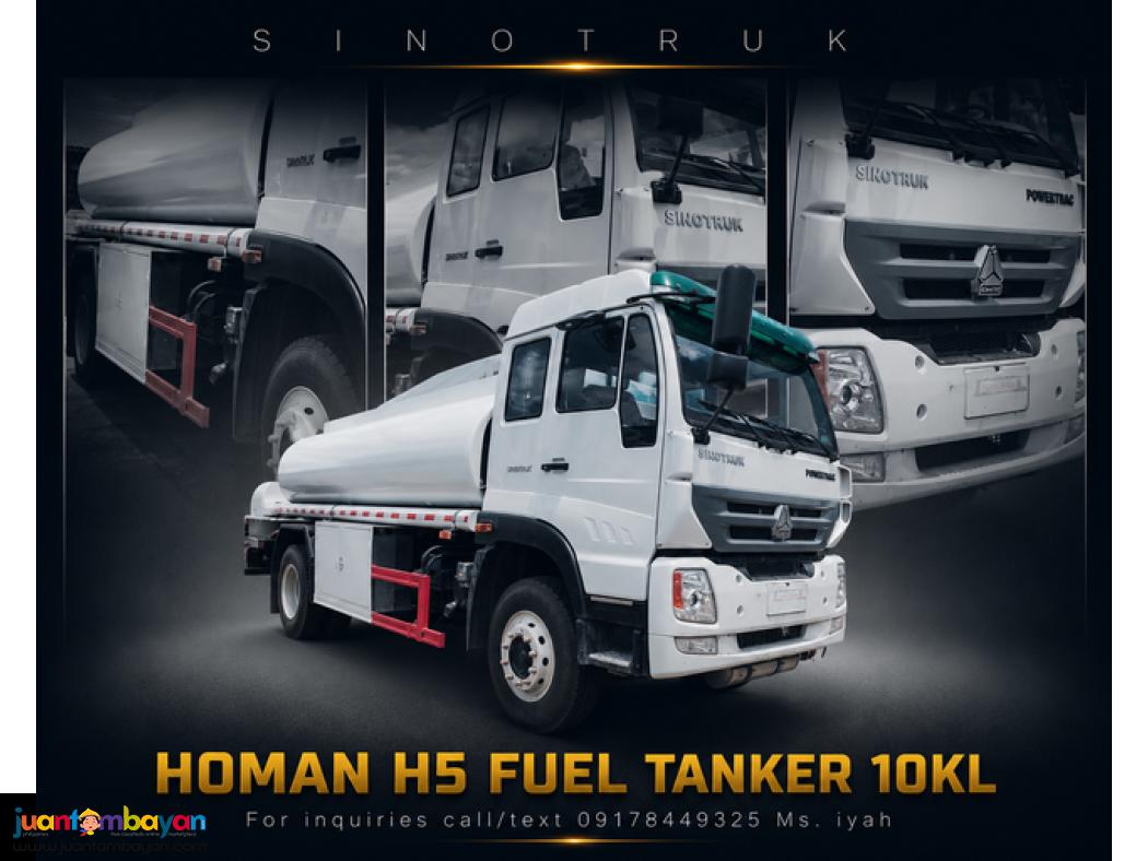 SINOTRUK HOMAN H5 4X2 FUEL TANKER 10KL