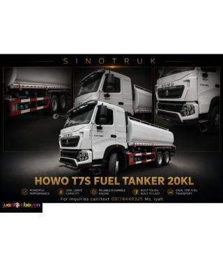 BRANDNEW HOWO T7S FUEL TANKER 20KL
