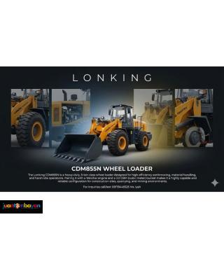 Lonking CDM855N Wheel Loader 3cbm 