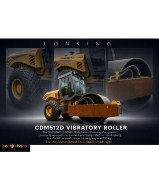 LONKING CDM512D VIBRATORY ROAD ROLLER 12TONS