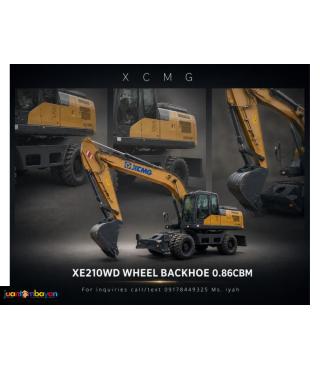 BRANDNEW XCMG Xe210wd WHEEL BACKHOE 0.86m³ 