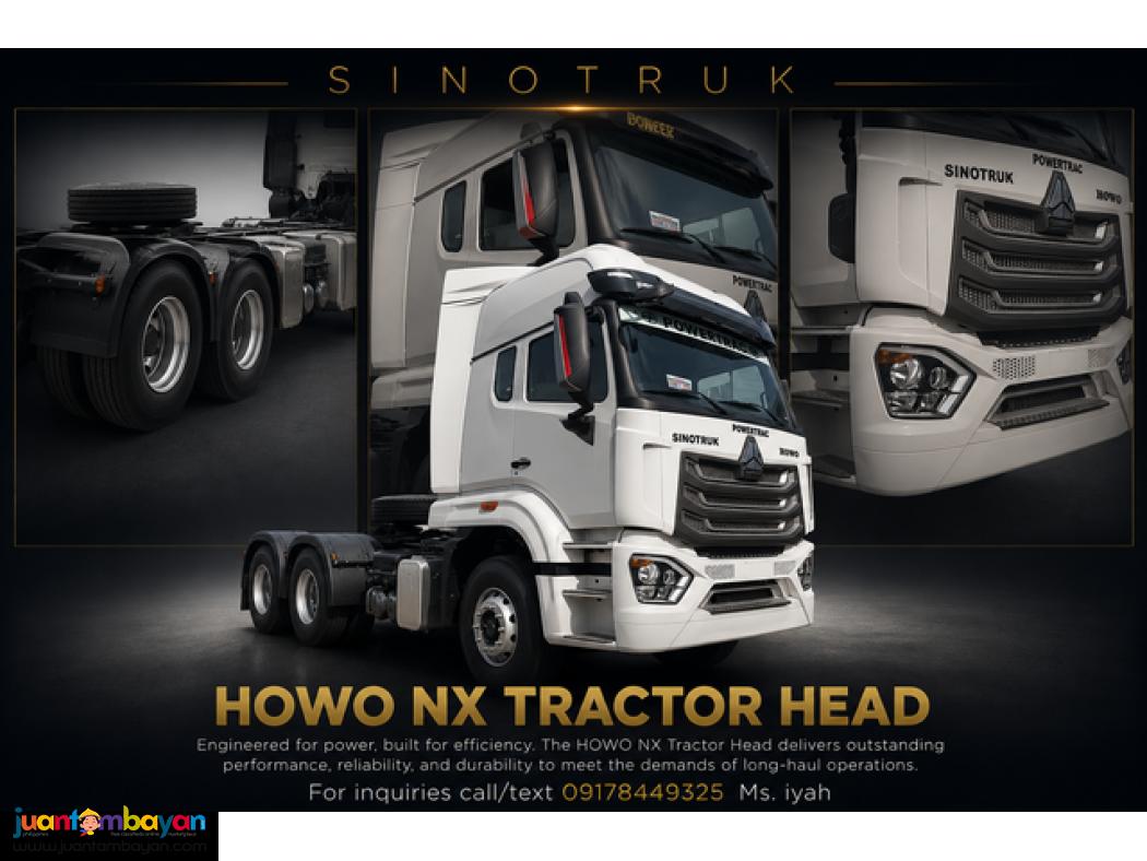 SINOTRUK HOWO NX 6X4 TRACTOR HEAD 430HP