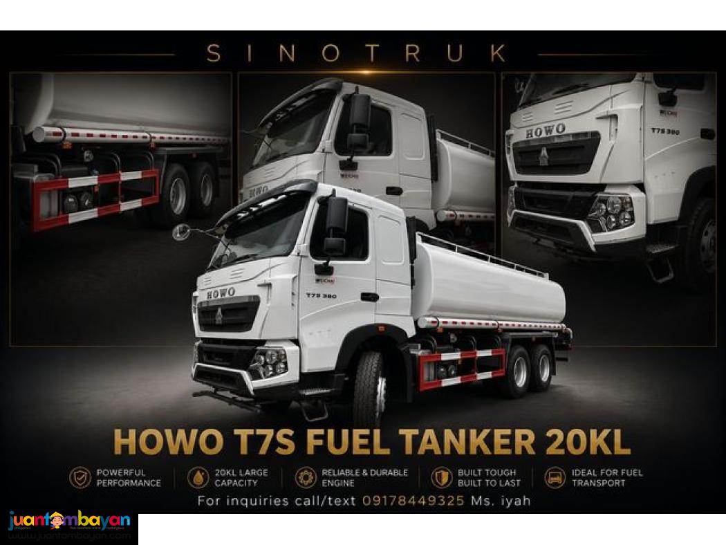 SINOTRUK HOWO T7S FUEL TRUCK 20KL