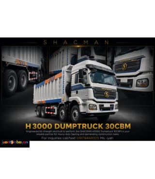 SHACMAN H3000 8X4 DUMPTRUCK 30CBM,