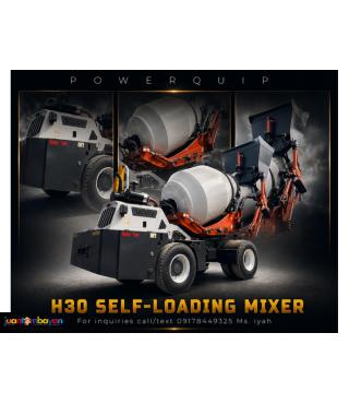 POWERQUIP SELF-LOADING MIXER H30 5CBM DRUM