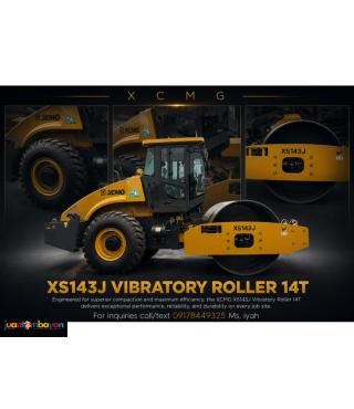 BRANDNEW XS143J VIBRATORY ROLLER,14TONS
