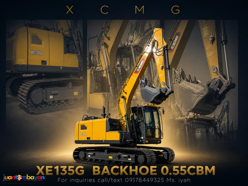 BRANDNEW XCMG XE135G CRAWLER BACKHOE 0.55CBM- ISUZU ENGINE