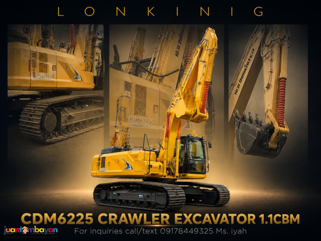BRANDNEW CDM6225 CRAWLER BACKHOE 1.1CBM 