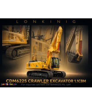 BRANDNEW CDM6225 CRAWLER BACKHOE 1.1CBM 