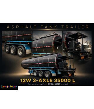 BRANDNEW ASPHALT TANK TRAILER 12W 3-AXLE 35K L