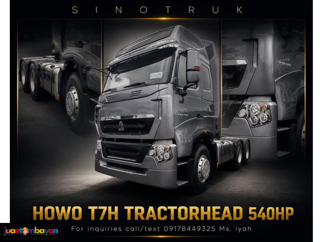 SINOTRUK HOWO T7H 6X4 TRACTOR HEAD 540HP