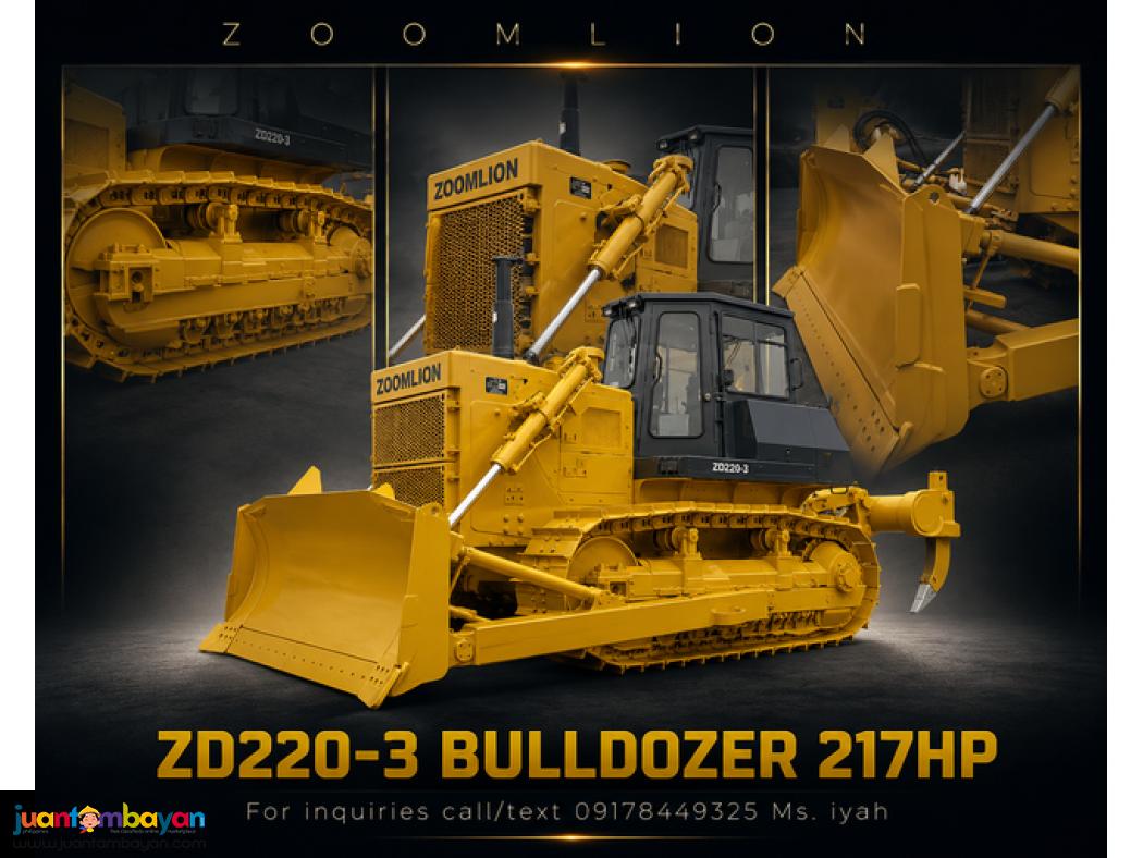 ZOOMLION ZD220-3 BULLDOZER 217HP  WITH RIPPER