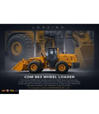 LONKING CDM863 WHEEL LOADER 4.2CBM 