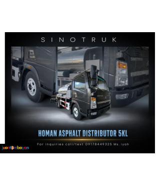 BRANDNEW SINOTRUK HOMAN ASPHALT DISTRIBUTOR 5KL