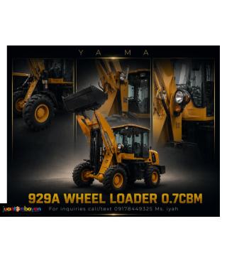 BRANDNEW YAMA 929A WHEEL LOADER 0.7CBM