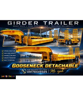BRANDNEW GOOSENECK LOW BED TRAILER 3-AXLE 80T