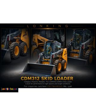 LONKING SKID LOADER CDM312, 0.54CBM