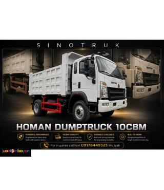 SINOTRUK HOMAN H3 4X4 DUMP TRUCK 10CBM
