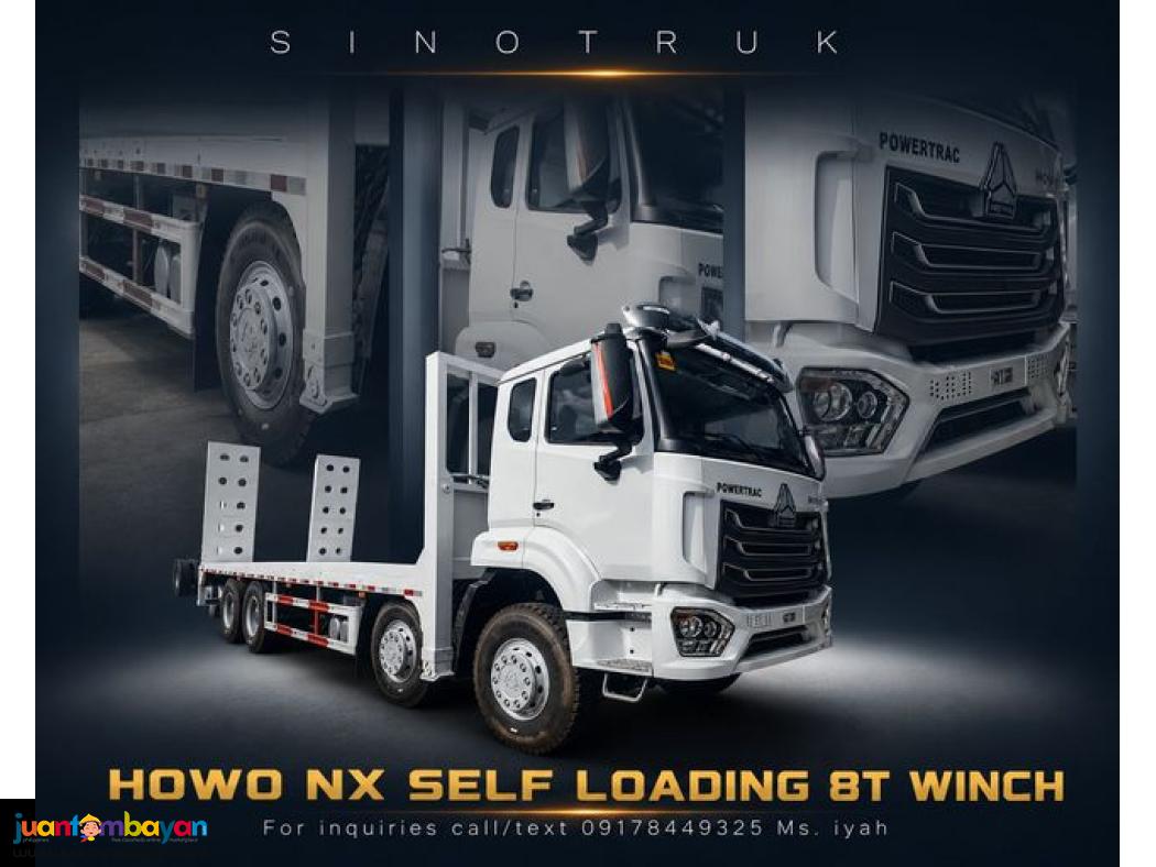 SINOTRUK HOWO NX SELF LOADING TRUCK WITH WINCH