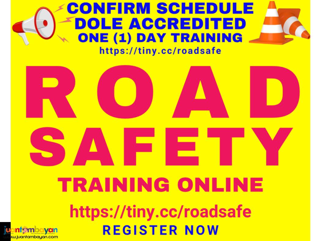 Road Safety Training DOLE Accredited Online for Driver Driving Public