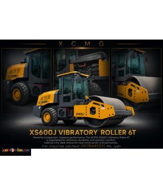 BRANDNEW XCMG XS600J VIBRATORY ROLLER, 6T