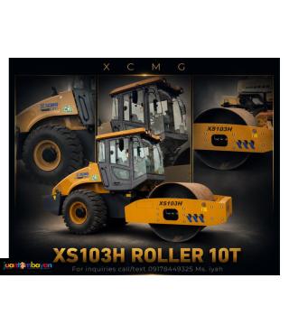 XCMG XE103H VIBRATORY ROLLER, 10T