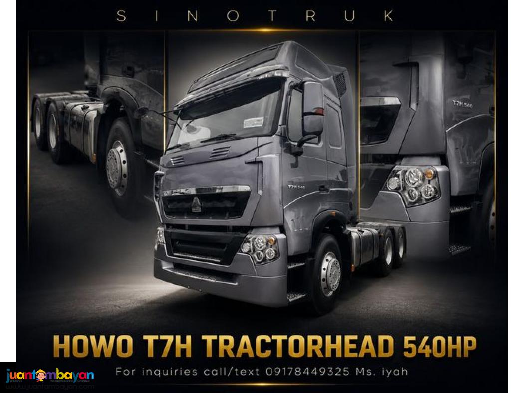 HOWO T7H 6X4 TRACTOR HEAD 540HP