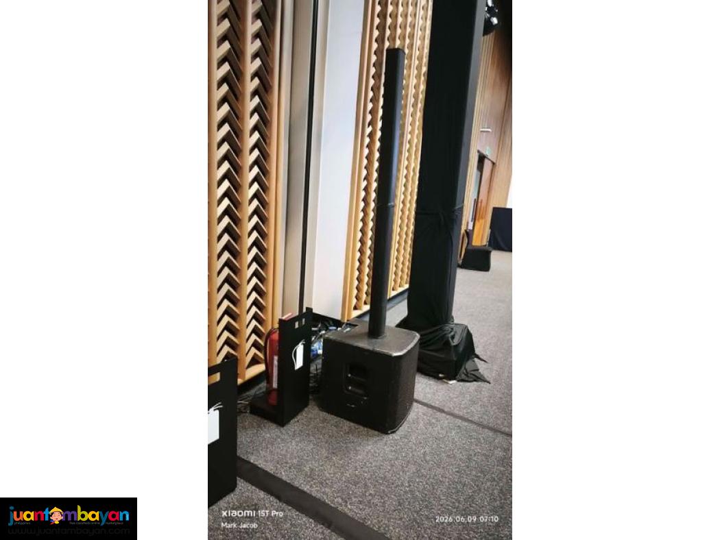 Conference Table Microphone with Monitors and Sounds System
