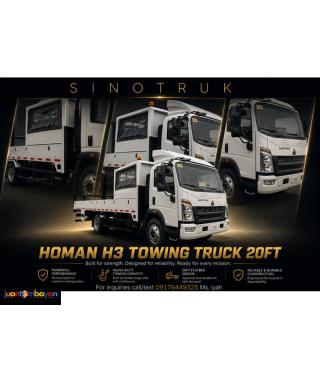 SINOTRUK HOMAN H3 TOWING TRUCK, 20FT (special order)