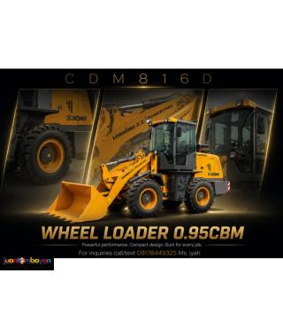 BRANDNEW CDM816D WHEEL LOADER, 0.95CBM